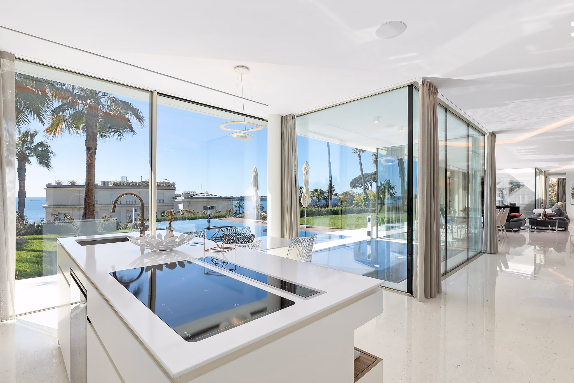 Exceptional villa with sea views
