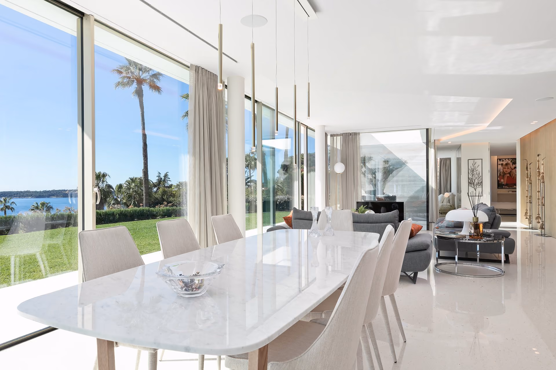 Exceptional villa with sea views