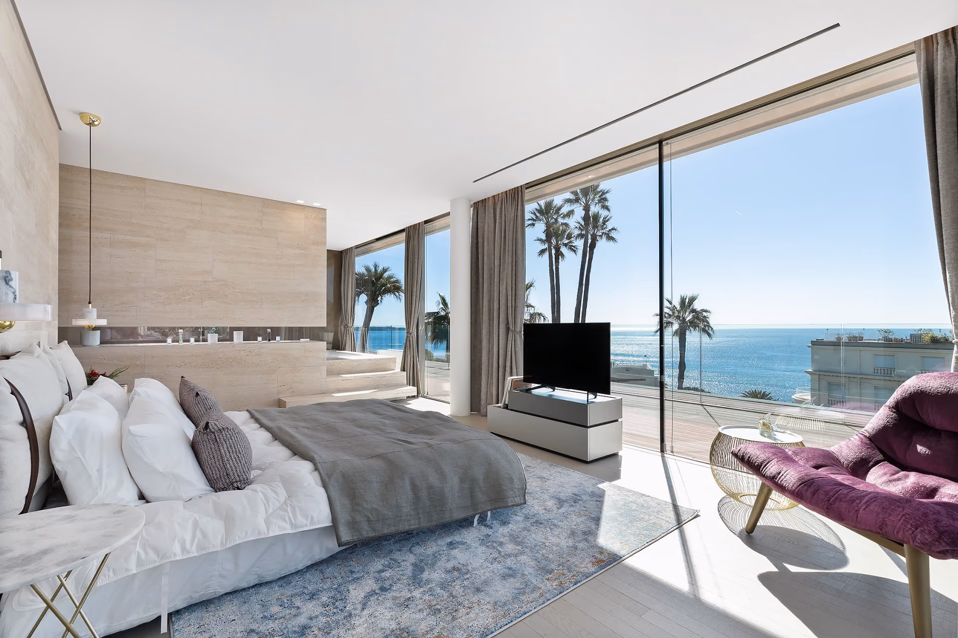 Exceptional villa with sea views