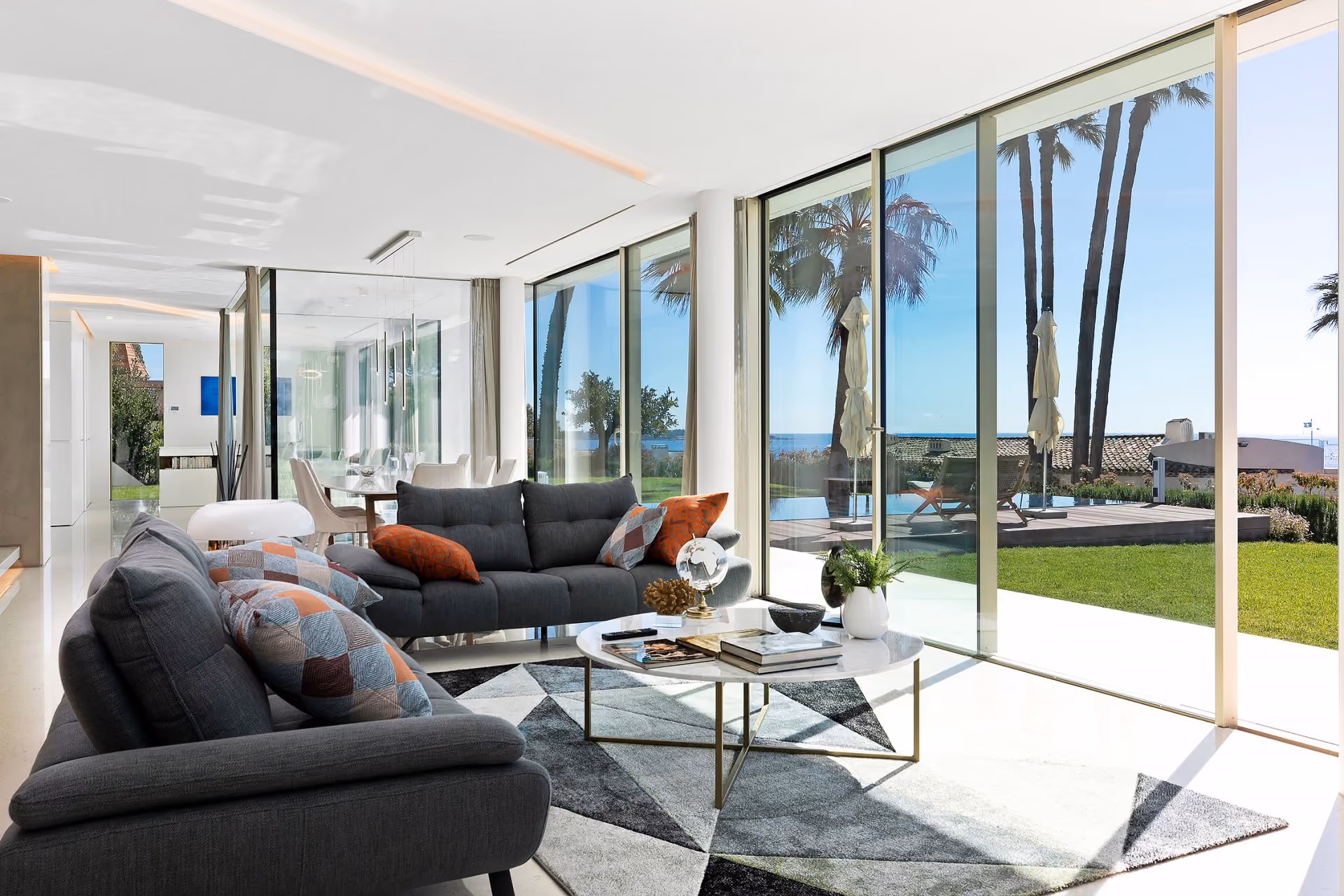 Exceptional villa with sea views