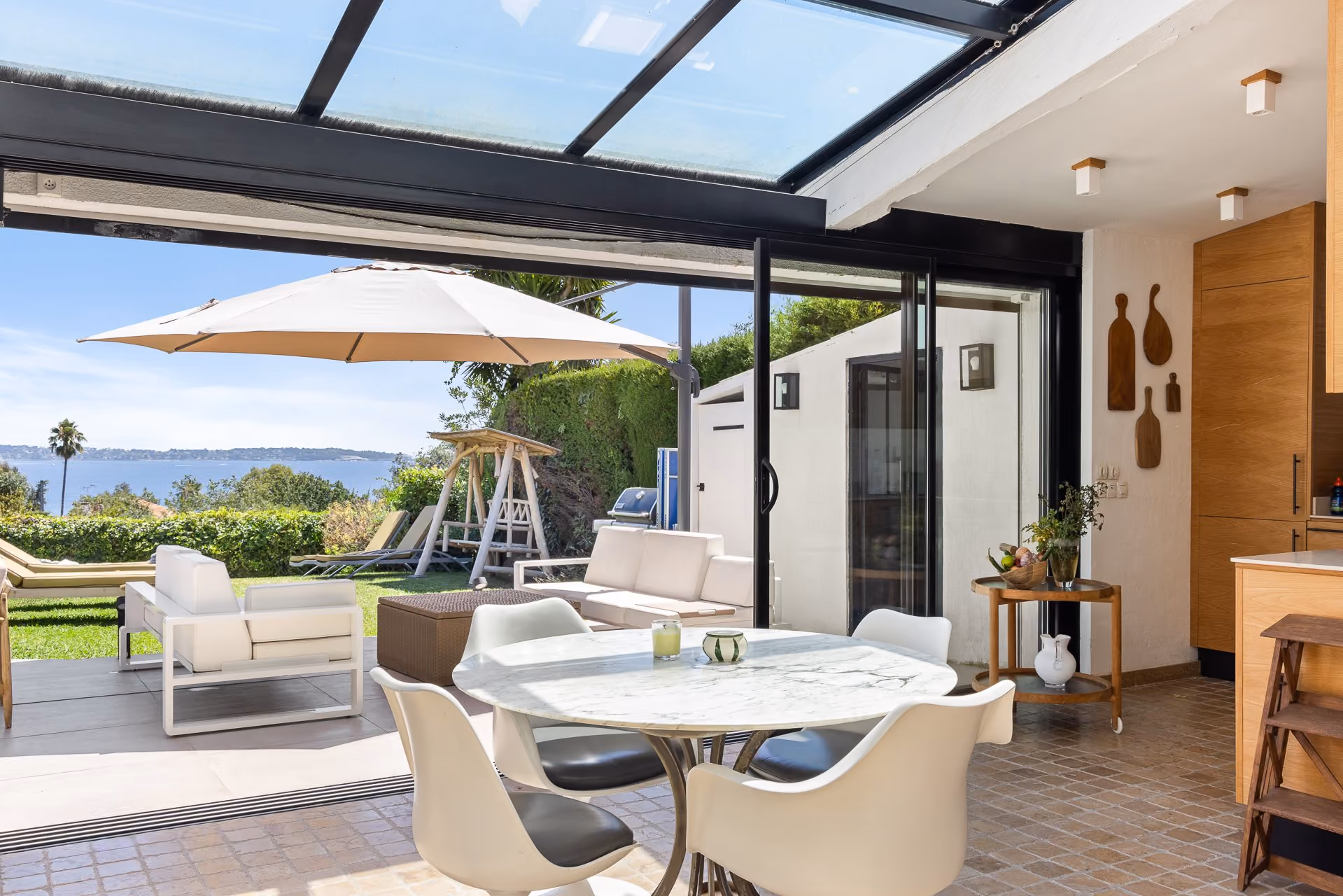 Cannes villa with sea view