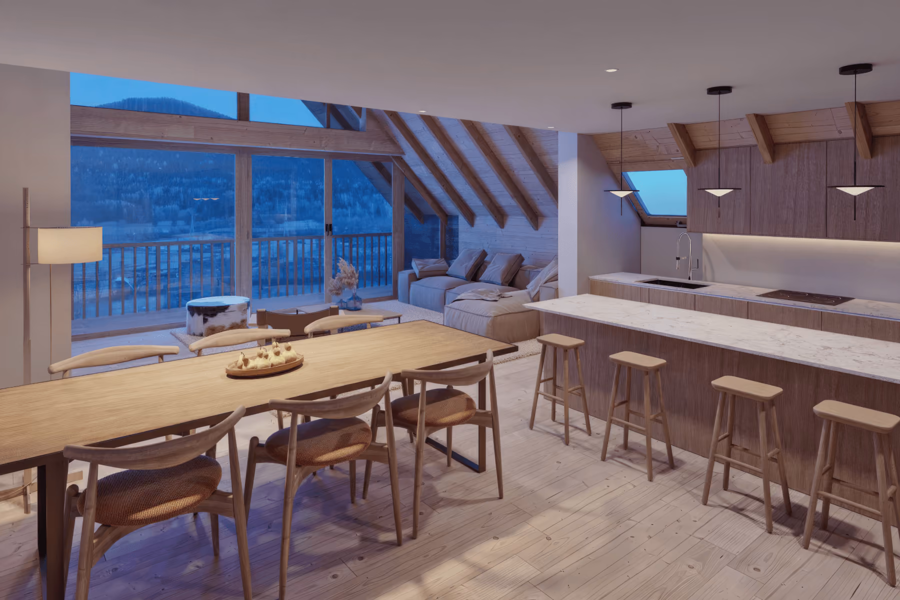 Casa Salaró Penthouse in Naut Aran, Val d'Aran | From €195,000/share | Kocomo