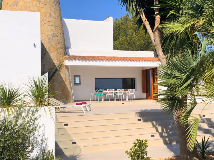 Serene sea view villa above Cala Molí in Cala Molí, Ibiza | From €619,000/share | Kocomo