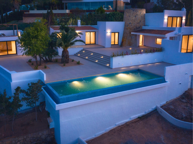 Serene sea view villa above Cala Molí