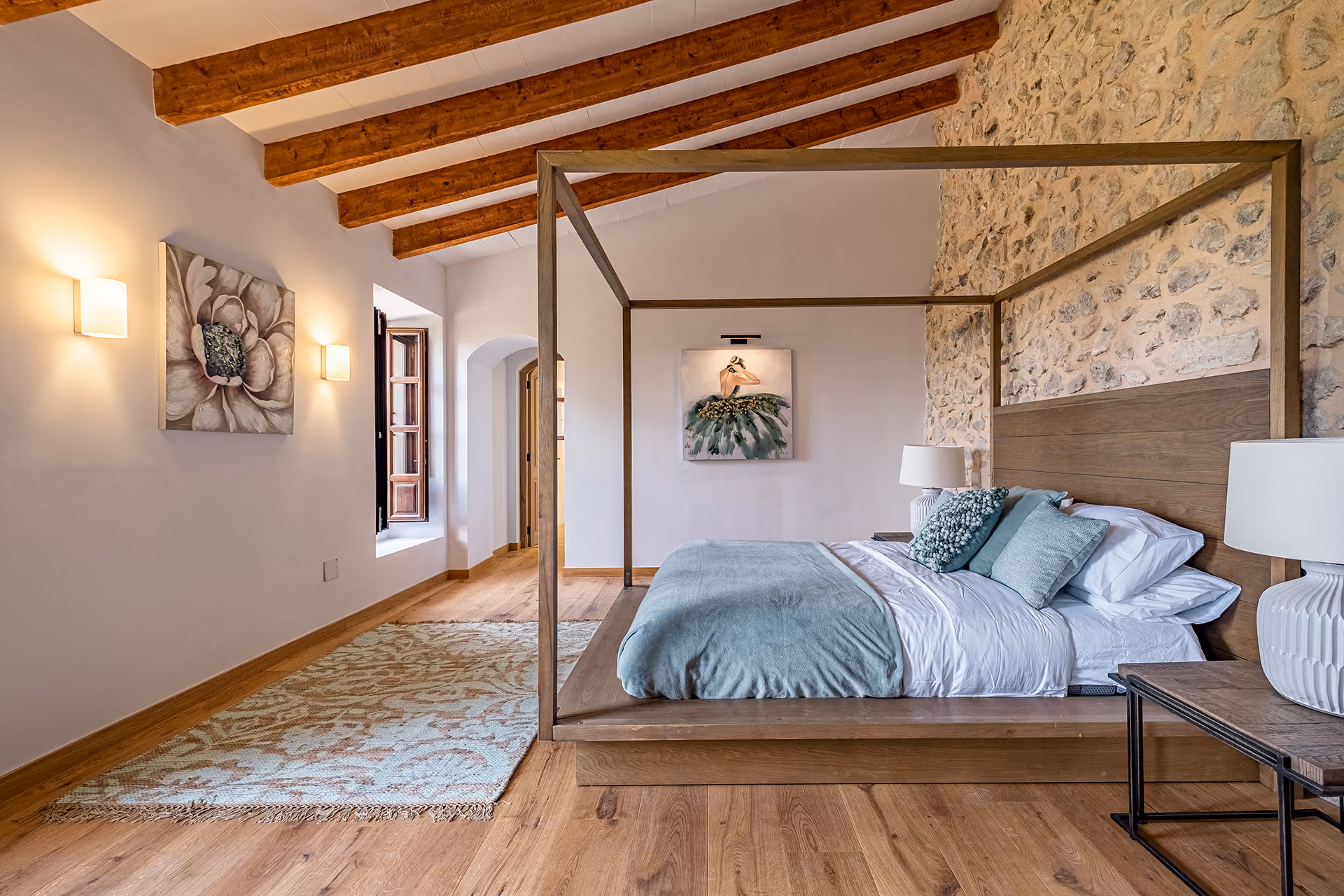 Historic manor house with views of the Tramuntana mountains