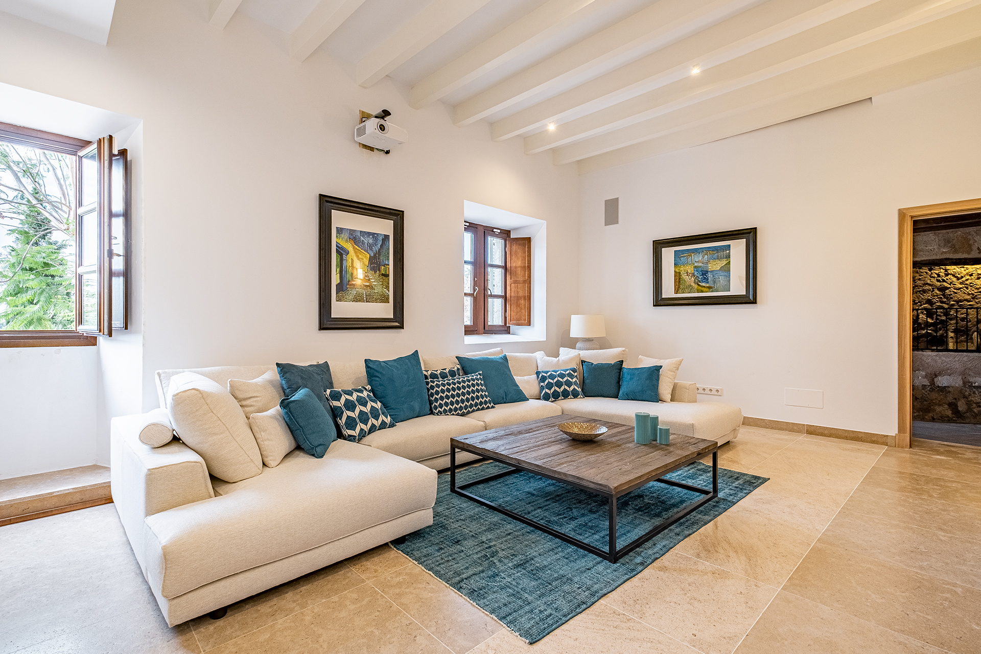 Historic manor house with views of the Tramuntana mountains