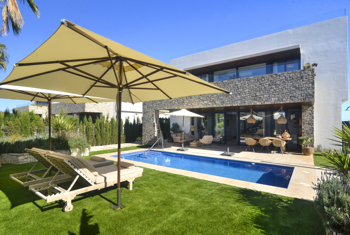 Sa Rapita | Mallorca – Villa with roof terrace and sea views
