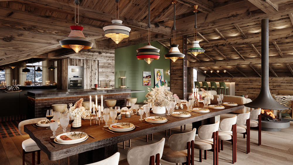 Courchevel Moriond | French Alps – Luxury Three-Bedroom Cabin Alpine Lodge in the Sundance Residence