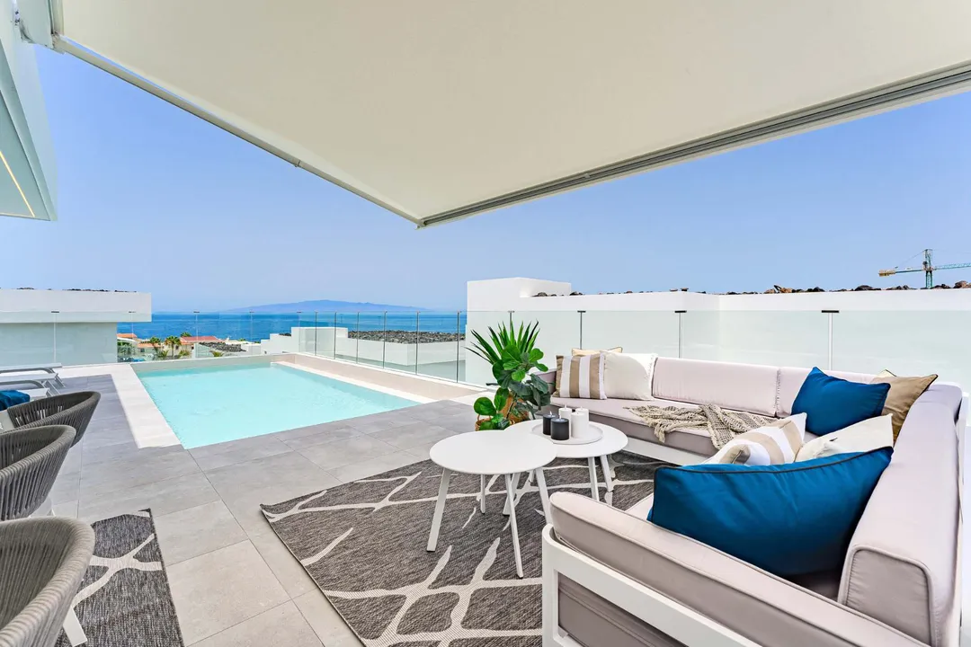 Tenerife Luxury Villa with Heated Infinity Pool and Panoramic Sea Views