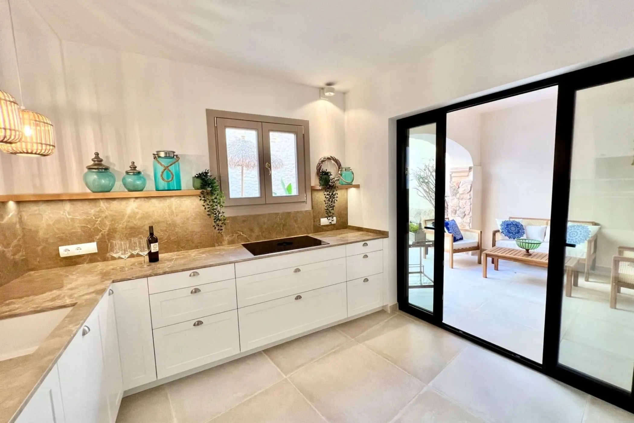 Mallorca Townhouse with Private Pool, Sauna & Terrace in Santanyí