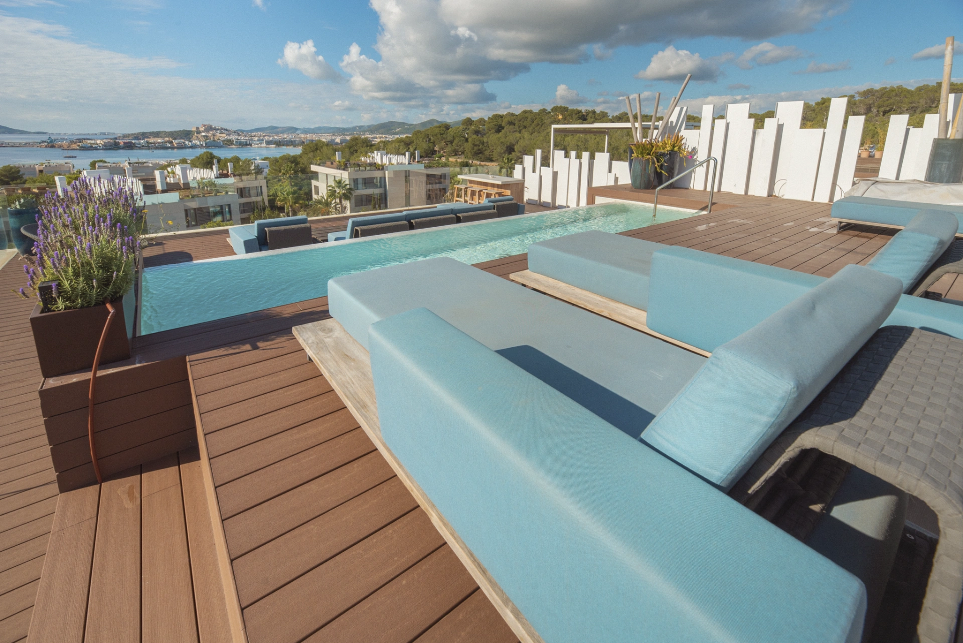 Talamanca | Ibiza – Penthouse with Rooftop Pool, Sea & Dalt Vila Views