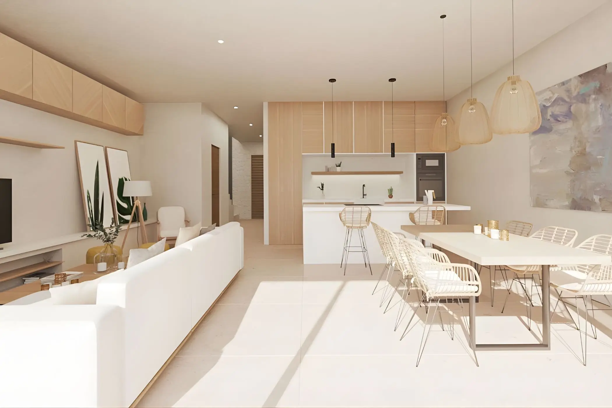 Ses Salines | Mallorca – New-build townhouse with courtyard