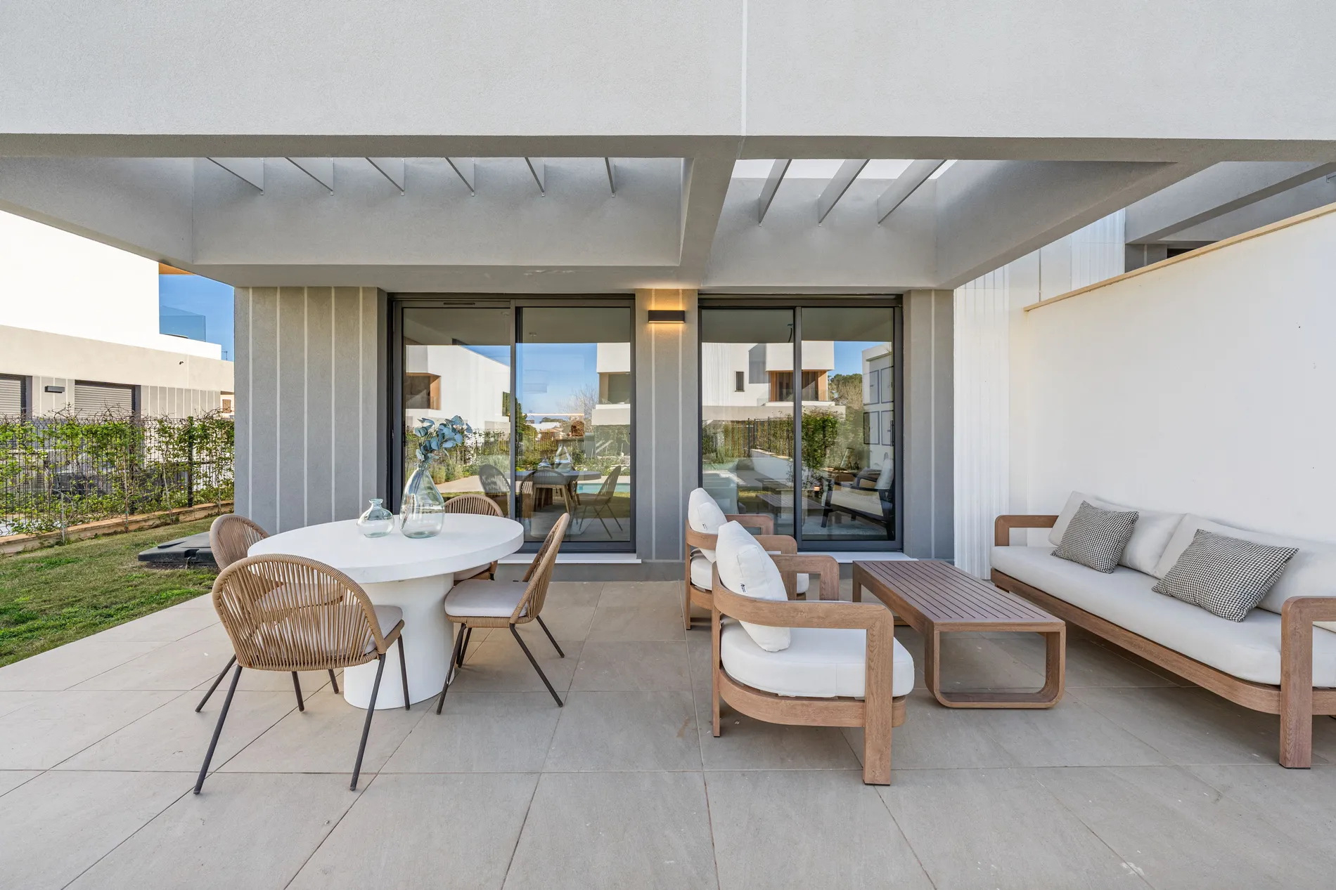 Puig de Ros | Mallorca – House with roof terrace, garden, heated pool and fitness