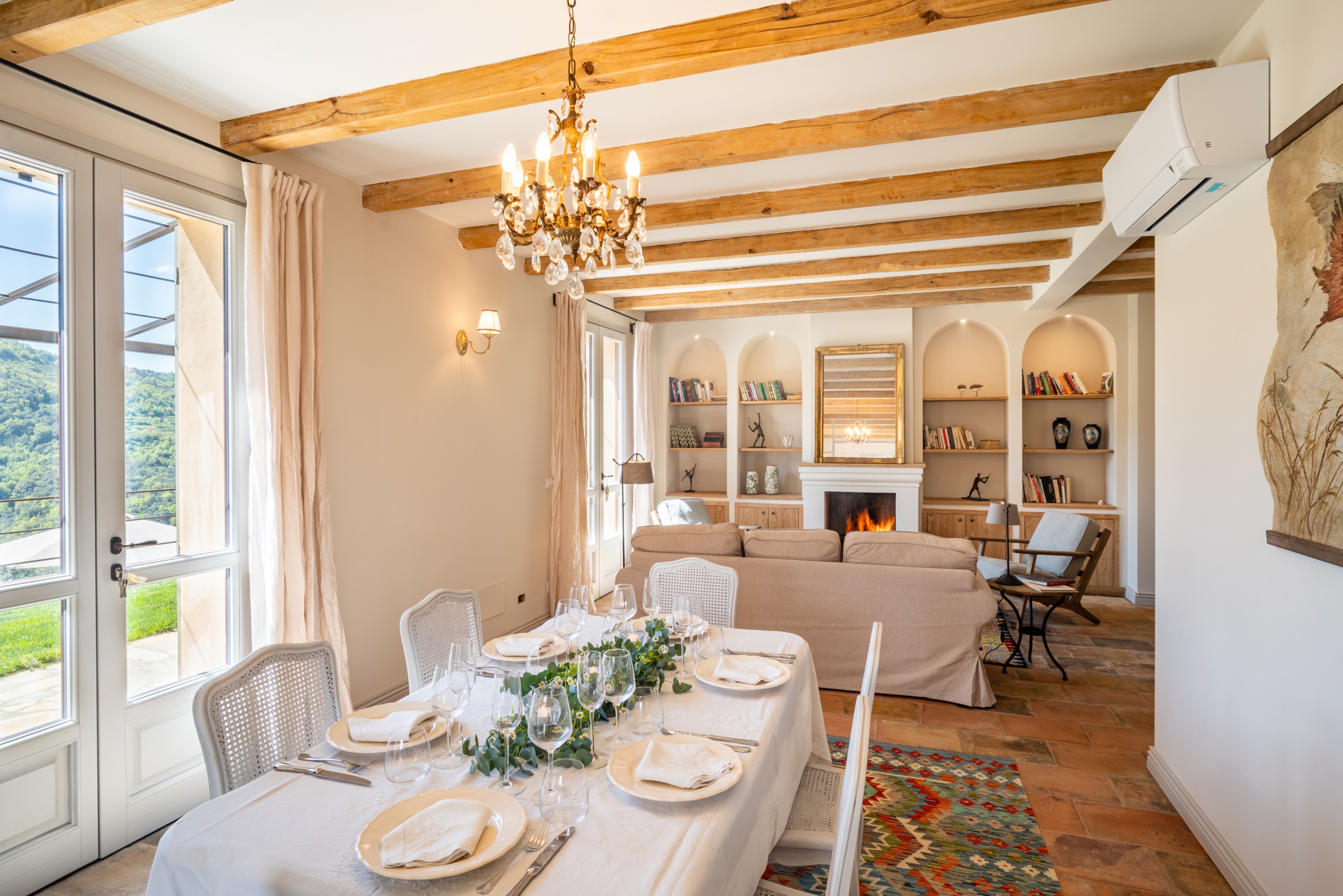 Apricale | Italy – Stone Villa with Infinity Pool & Panoramic Views