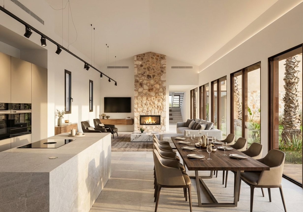 Ses Salines | Mallorca – Luxurious new-build Finca with landscape views