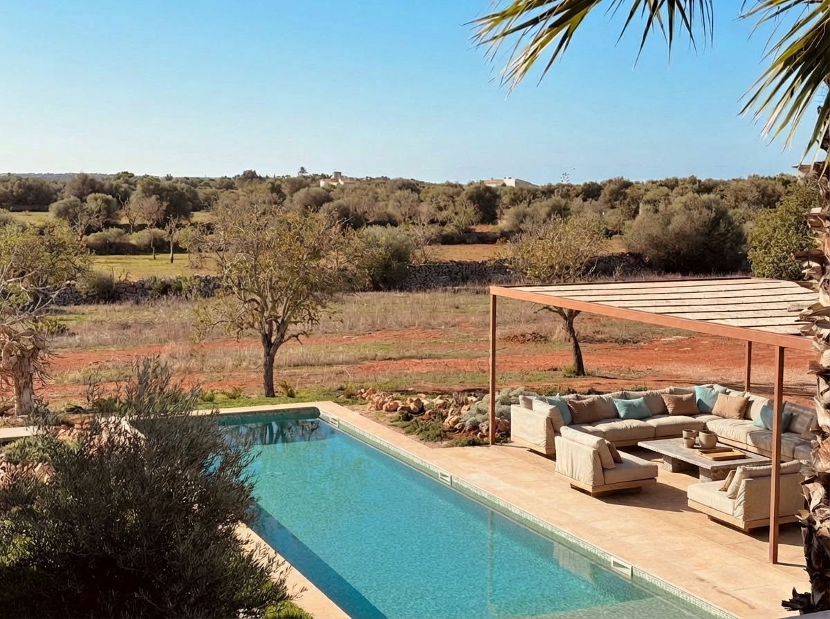 Ses Salines | Mallorca – Luxurious new-build Finca with landscape views