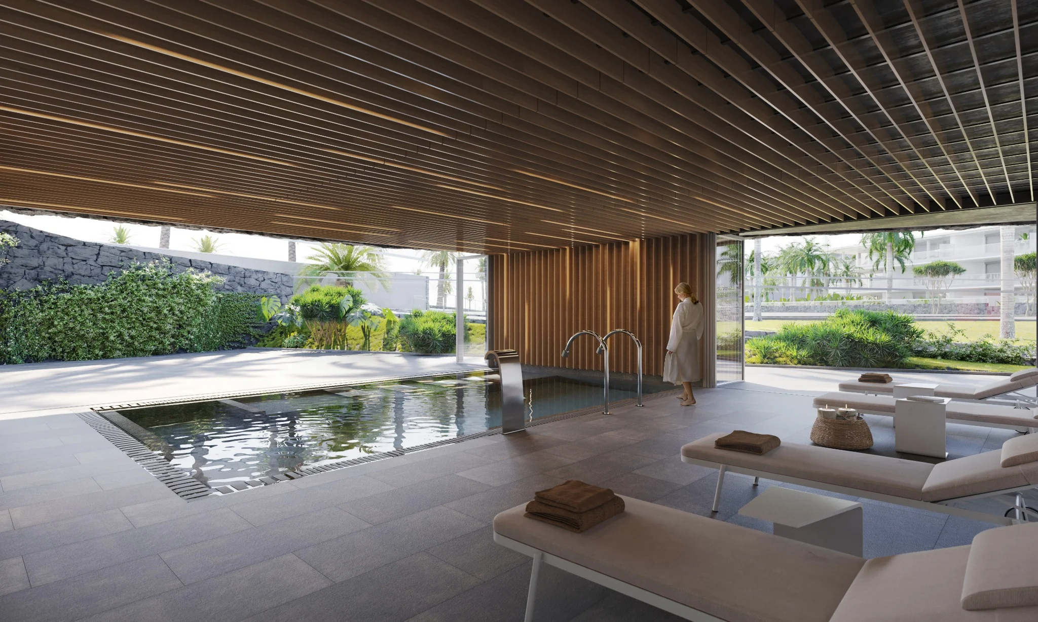 Playa San Juan | Tenerife – Garden apartment in first waterline with private pool