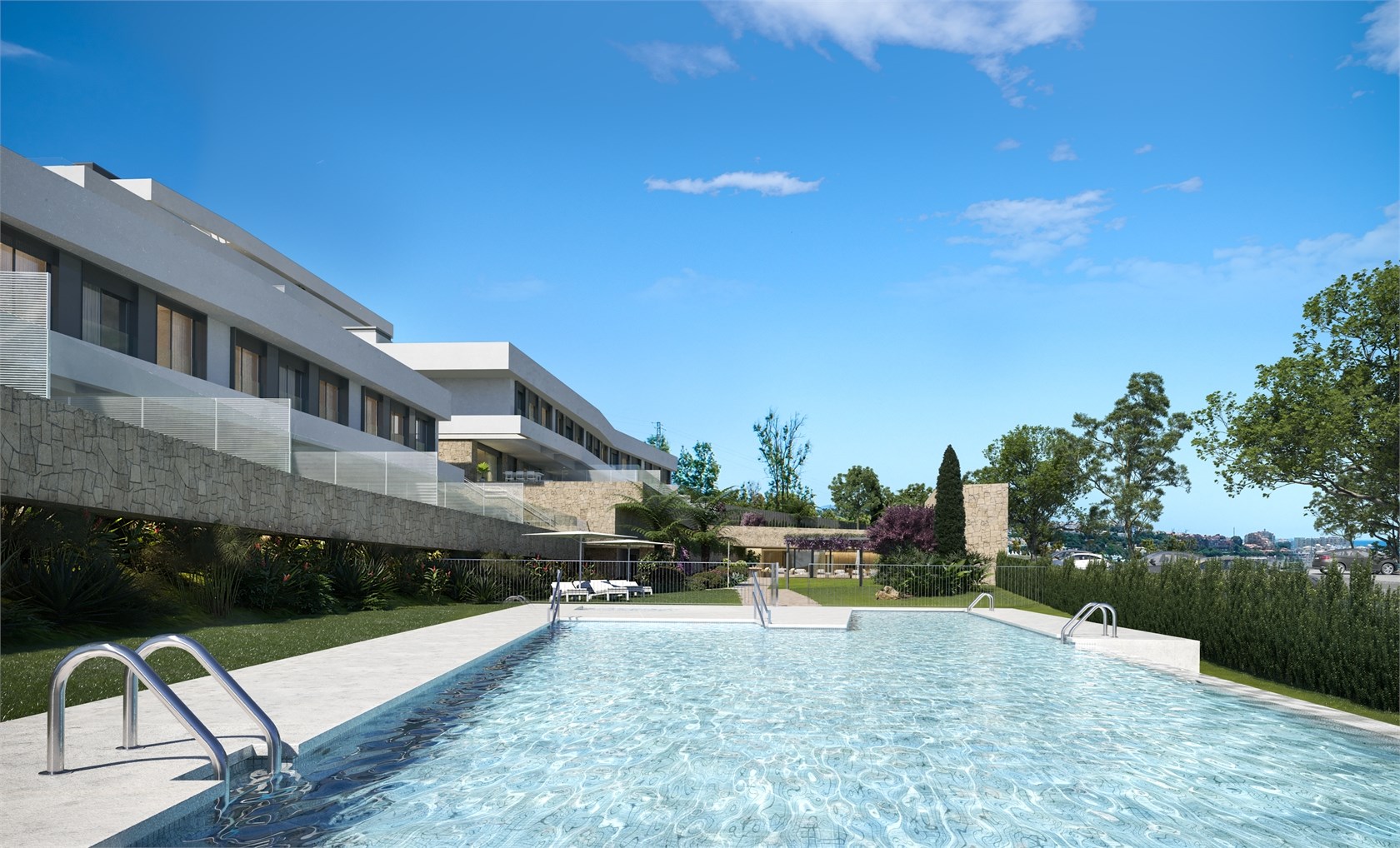 Estepona | Costa del Sol – New-build terrace apartment with sea views