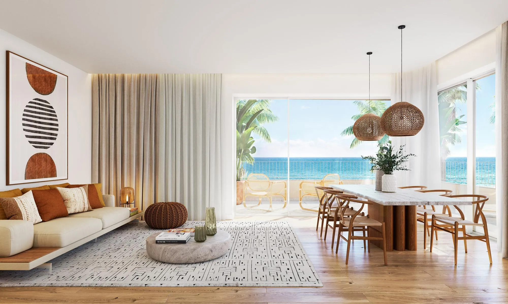Ibiza | Playa d’en Bossa – New-build apartment with sunny terrace, shared pool