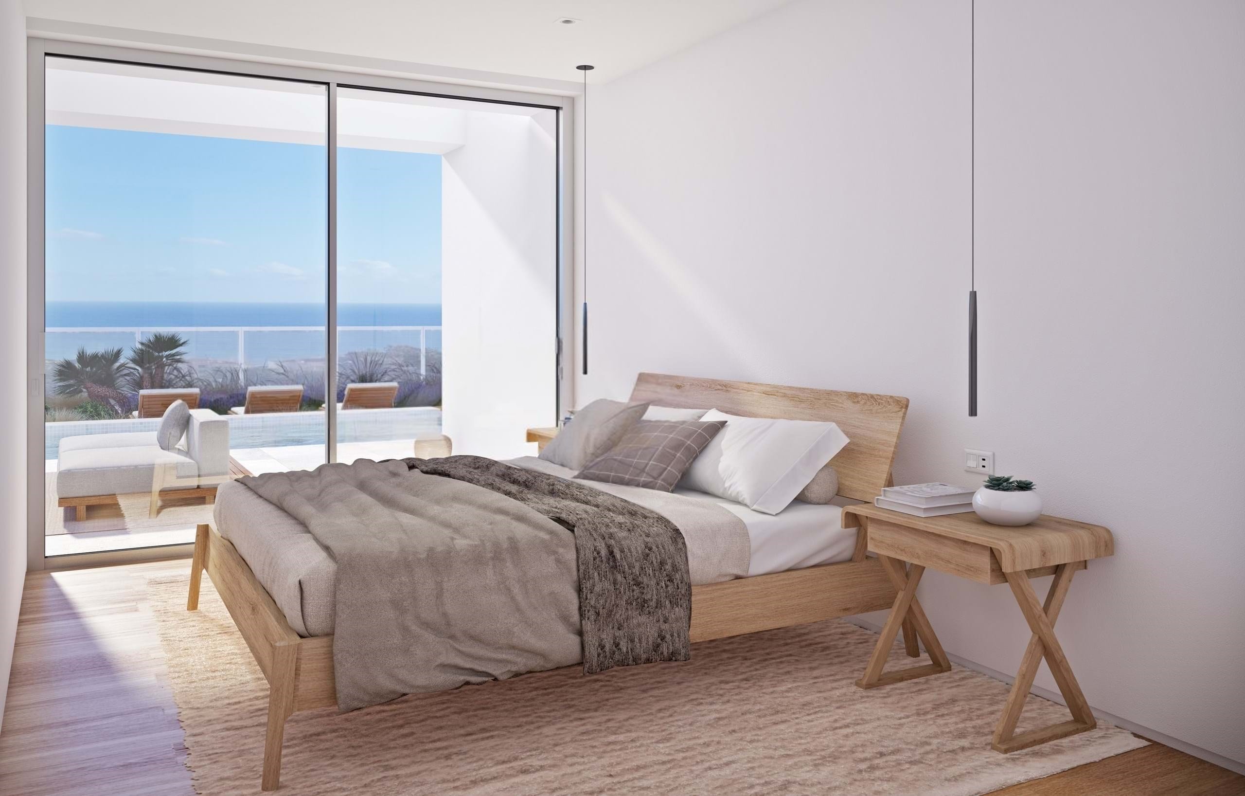 Brand-new semi-detached home boasting sea views, bright sun terraces