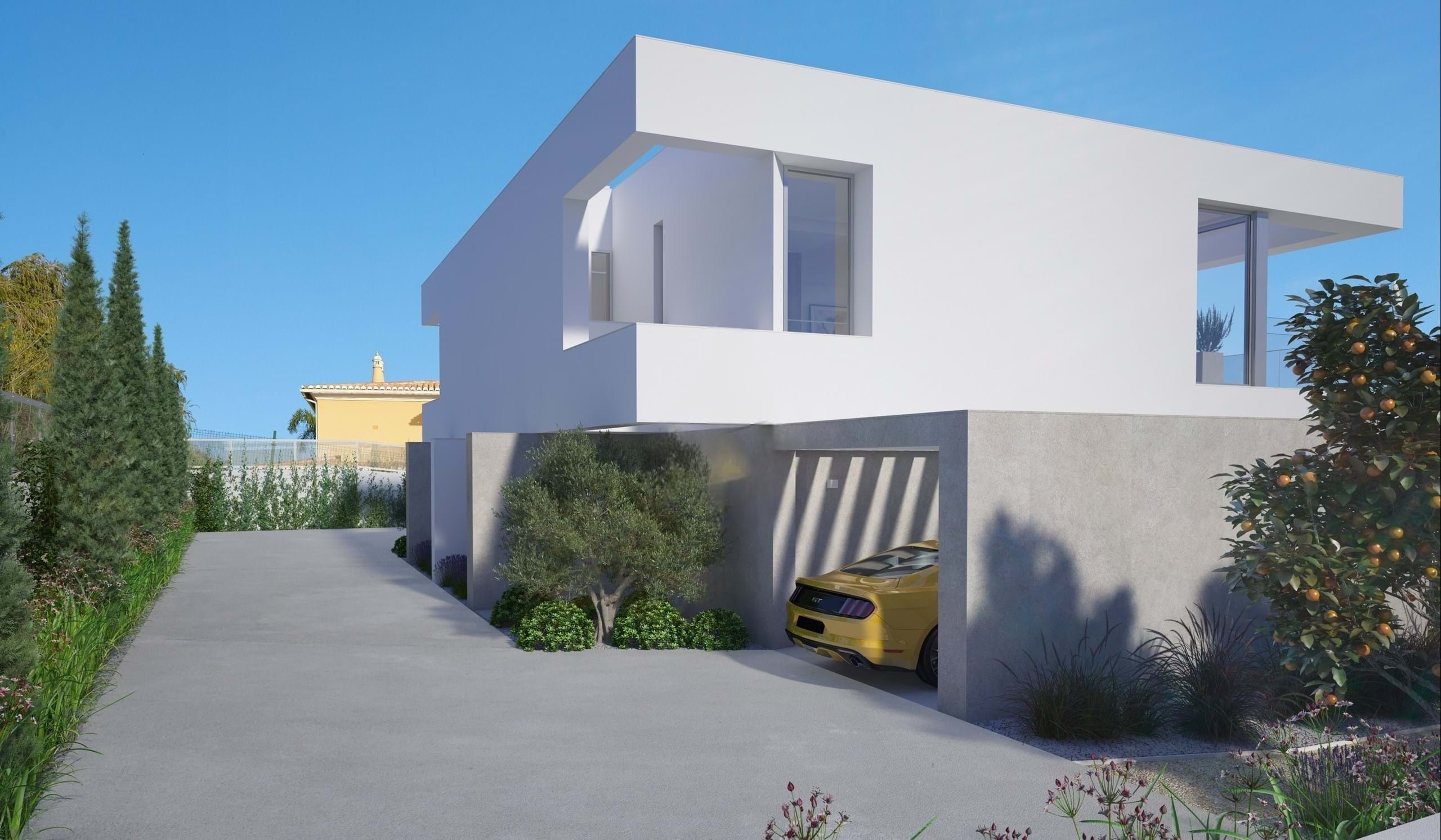Brand-new semi-detached home boasting sea views, bright sun terraces