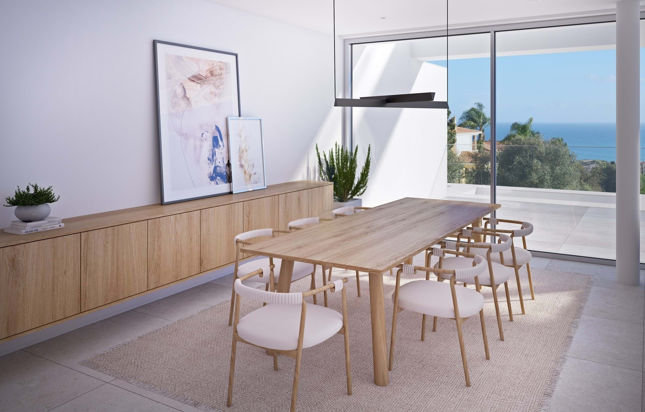 Brand-new semi-detached home boasting sea views, bright sun terraces
