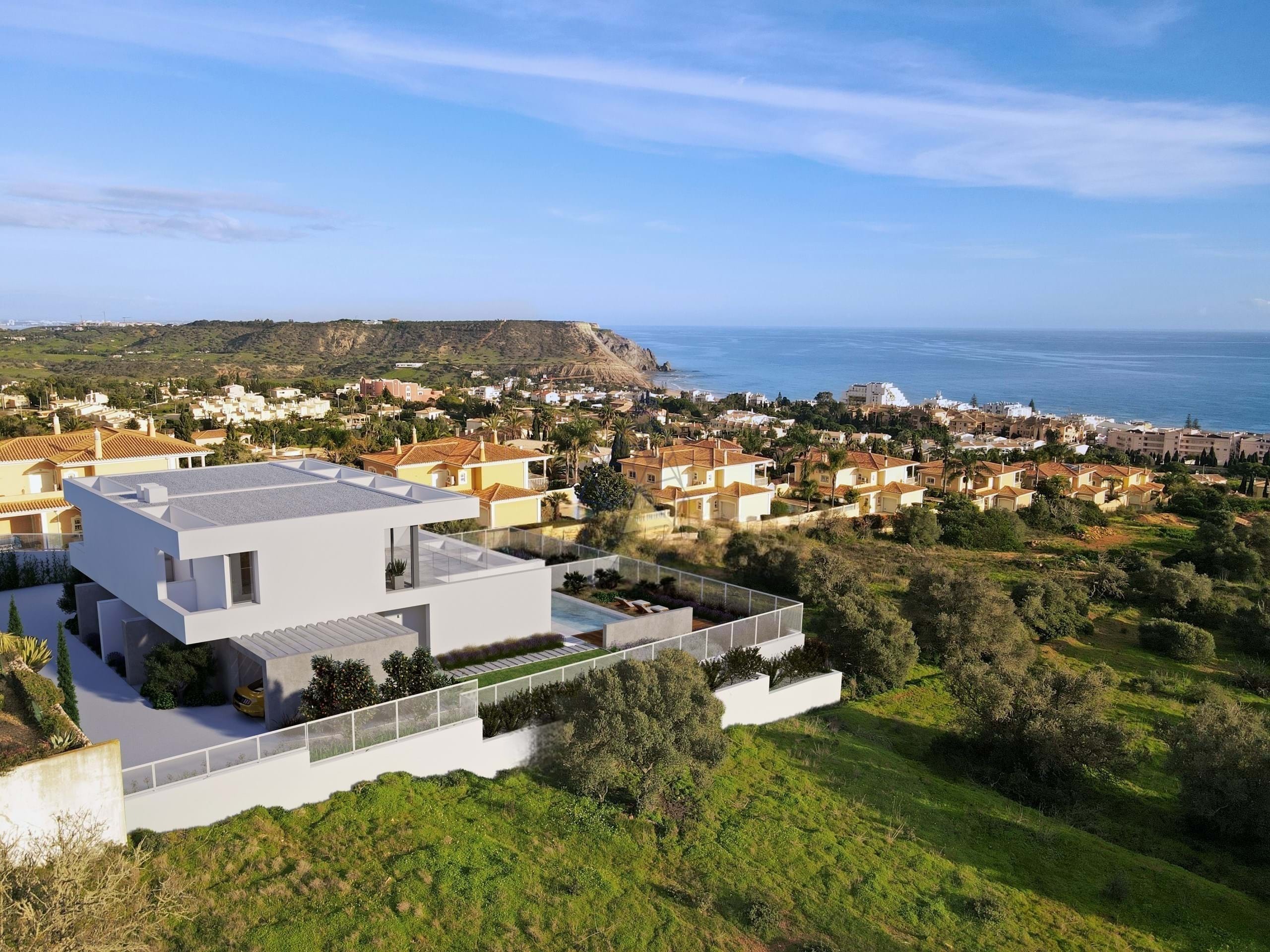 Brand-new semi-detached home boasting sea views, bright sun terraces