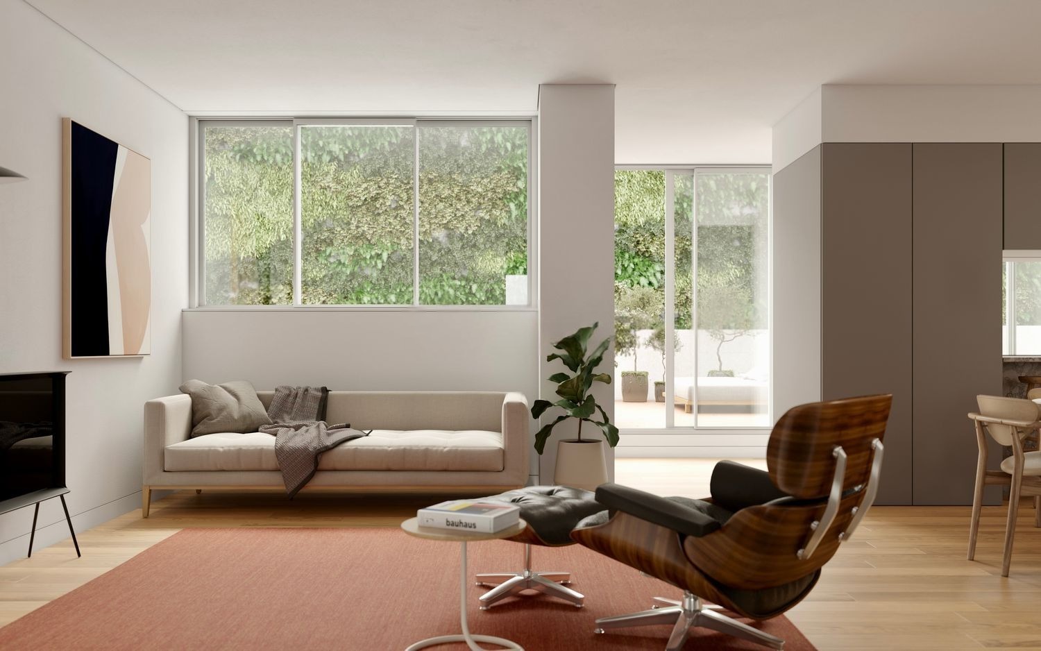 Lisabon modern penthouse with roof terrace and infinity pool