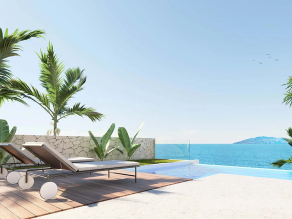 Tenerife terrace apartment with sea views and infinity pool, close to the beach