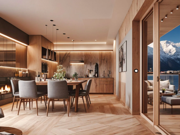 Bürseberg | Austrian Alps – New-build hillside terrace apartment with panoramic mountain views and private sauna