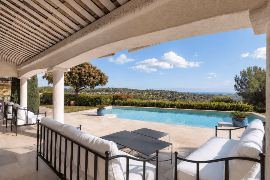 Exceptional panoramic sea and mountain view villa