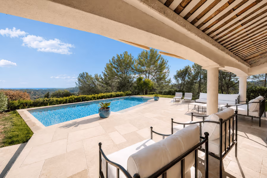 Exceptional panoramic sea and mountain view villa