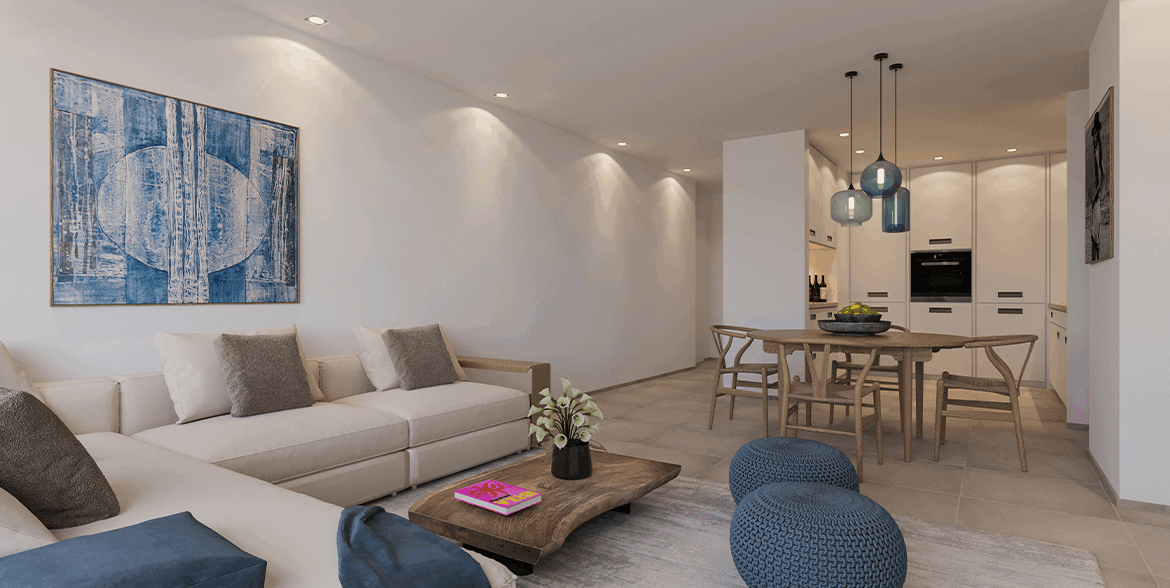Contemporary terrace apartment