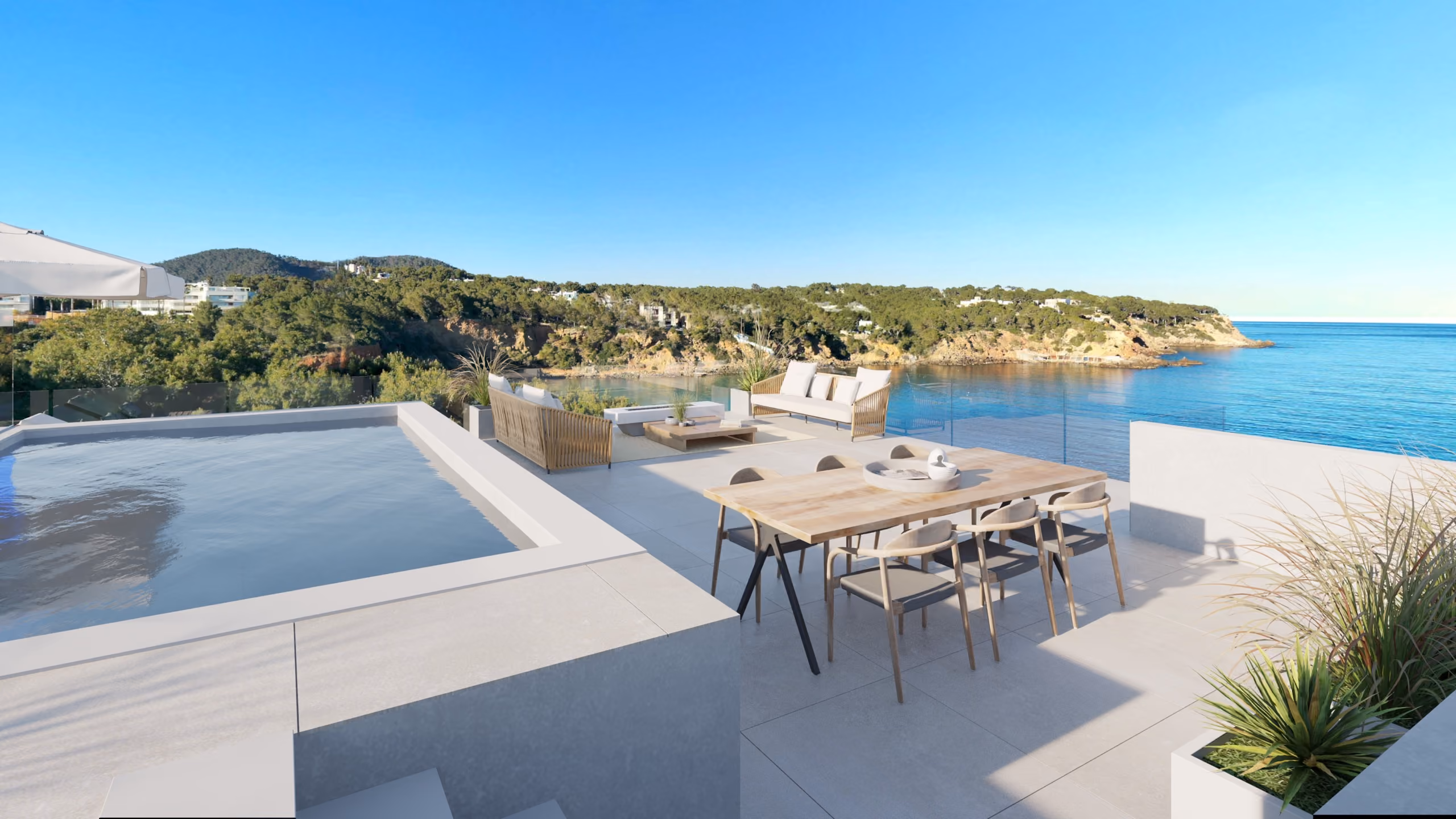 Own a First-Line Sea-Front Apartment in Cala Llenya
