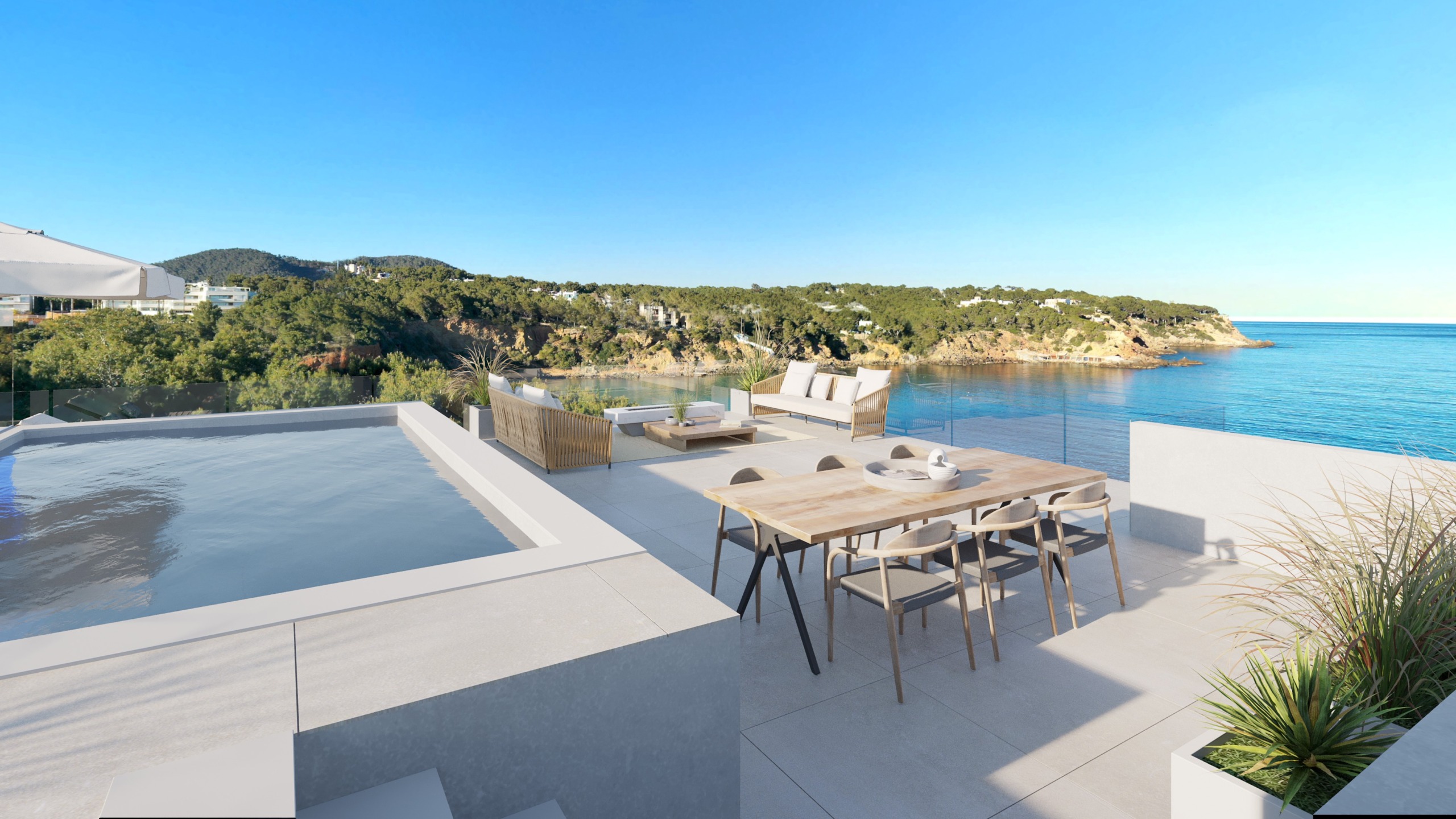 Own a First-Line Sea-Front Apartment in Cala Llenya