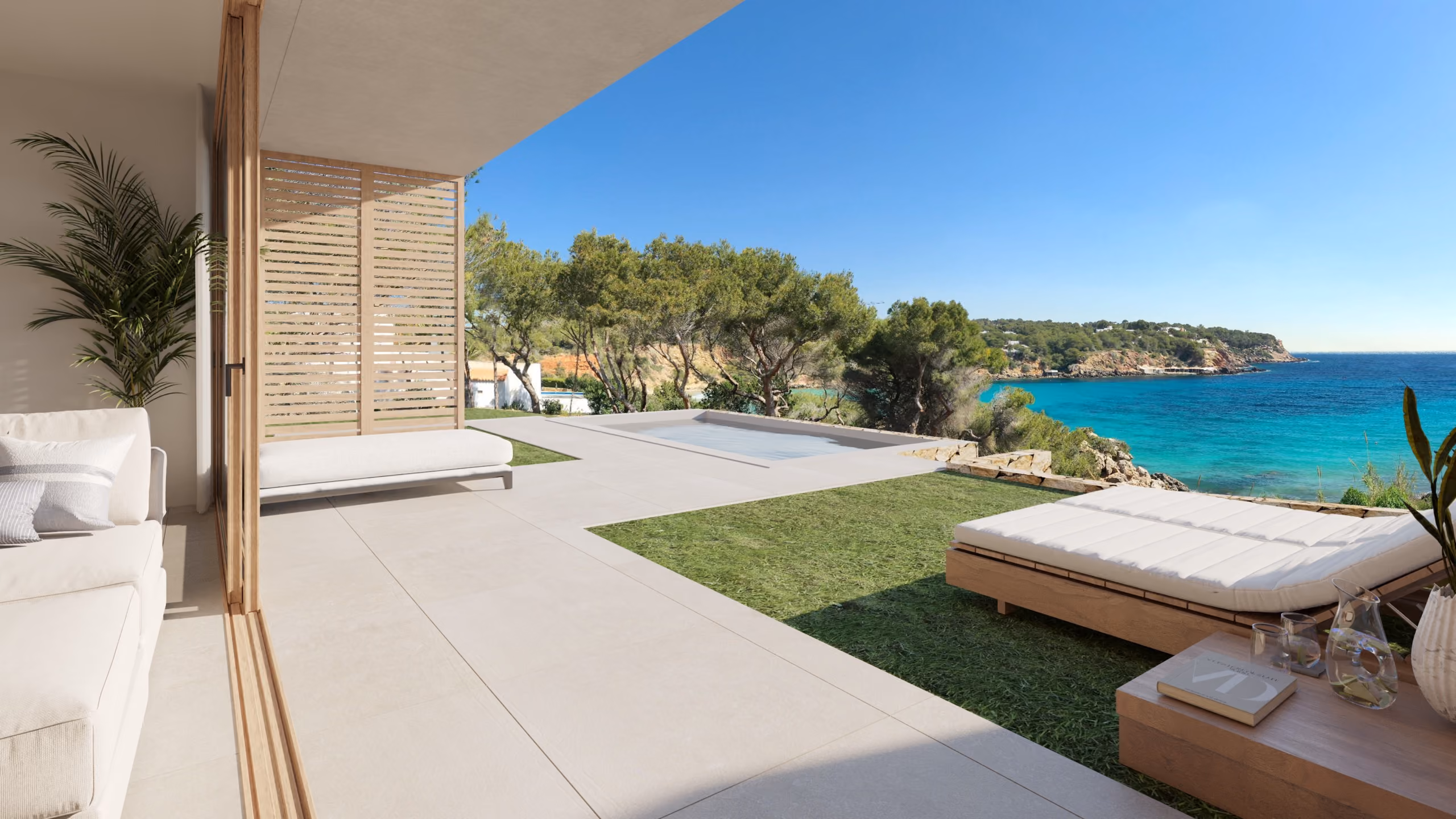 Own a First-Line Sea-Front Apartment in Cala Llenya in Cala Llenya, Ibiza | From €409,000/share | Kocomo