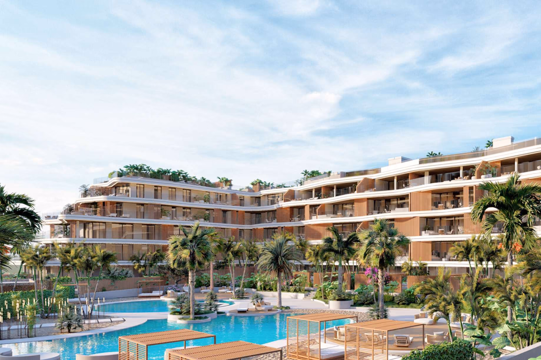 Waves Santa Eulalia terrace apartment in Santa Eulària des Riu, Ibiza | From €299,000/share | Kocomo