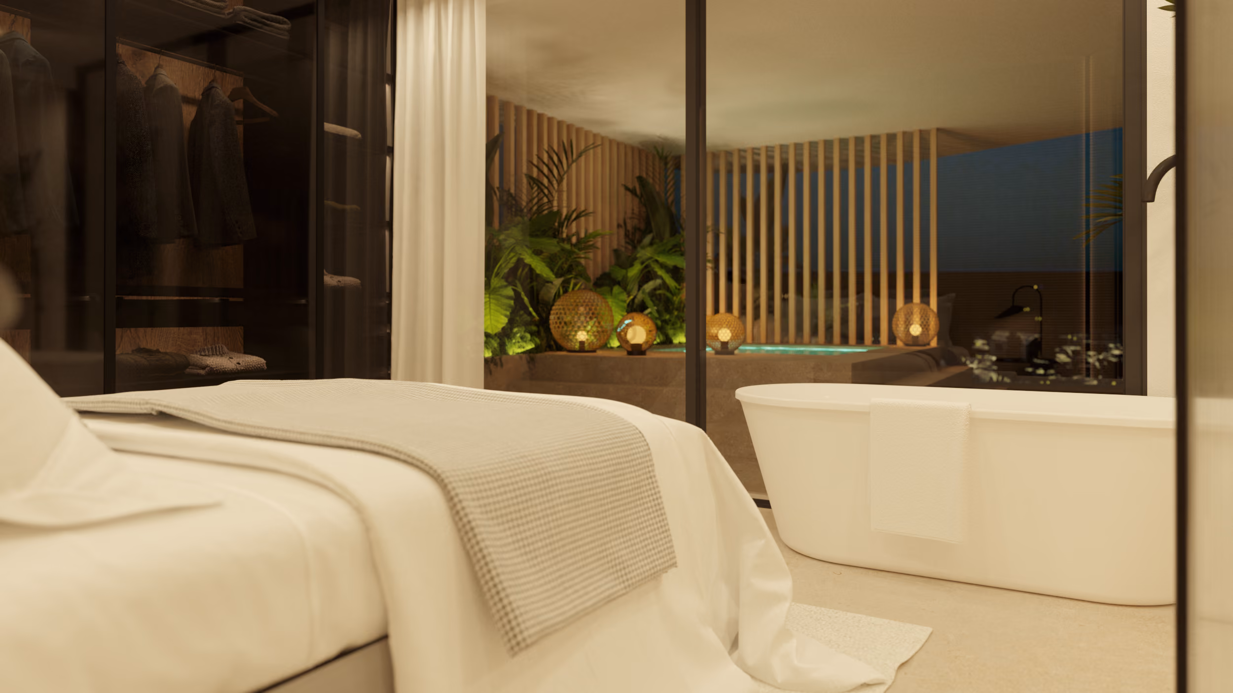 Waves Santa Eulalia terrace apartment