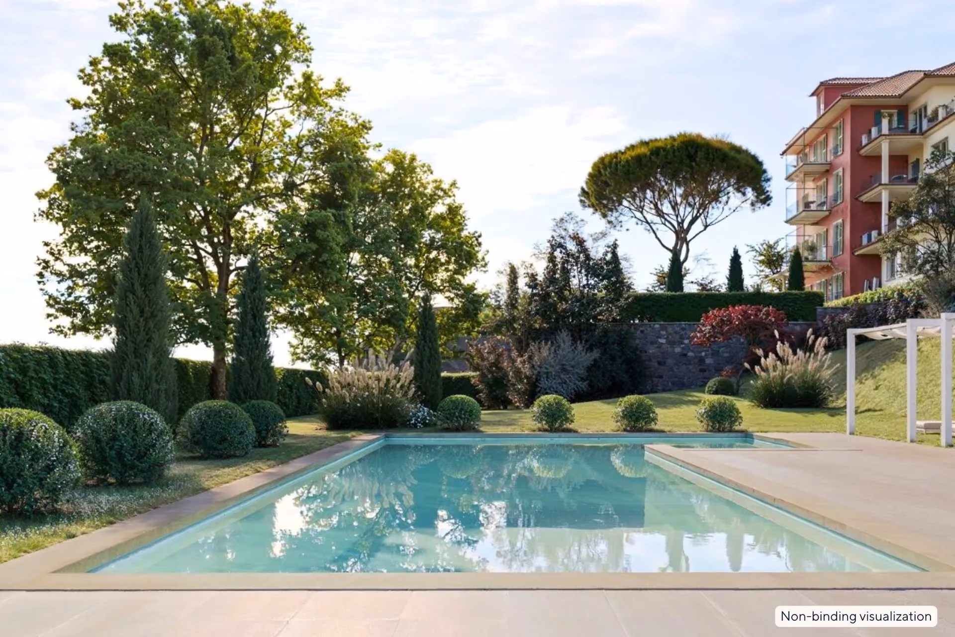 Arizzano terrace apartment in historic villa in Arizzano, Lake Maggiore | From €129,000/share | Kocomo