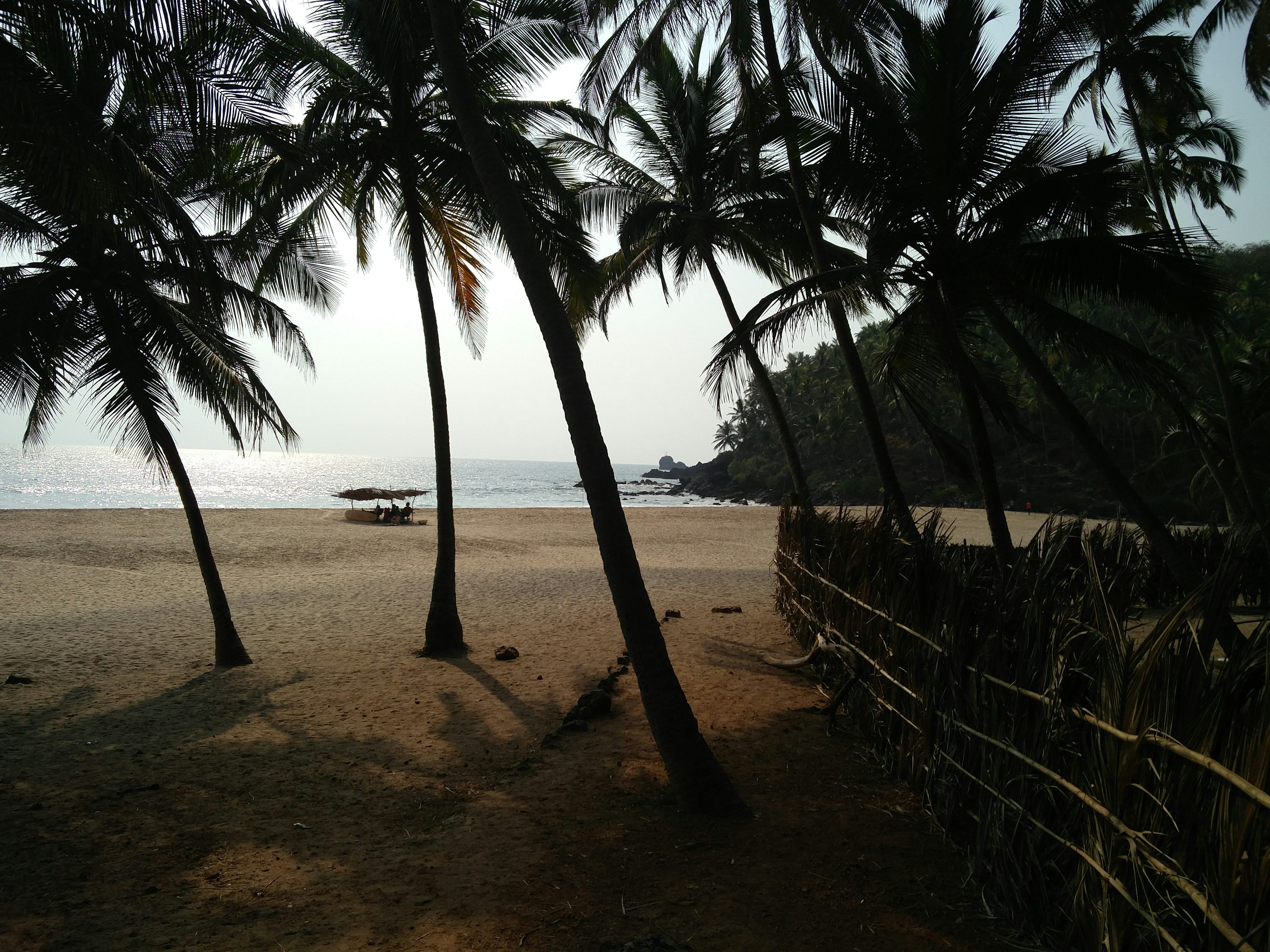 Cabo de Rama Beach in South Goa, India