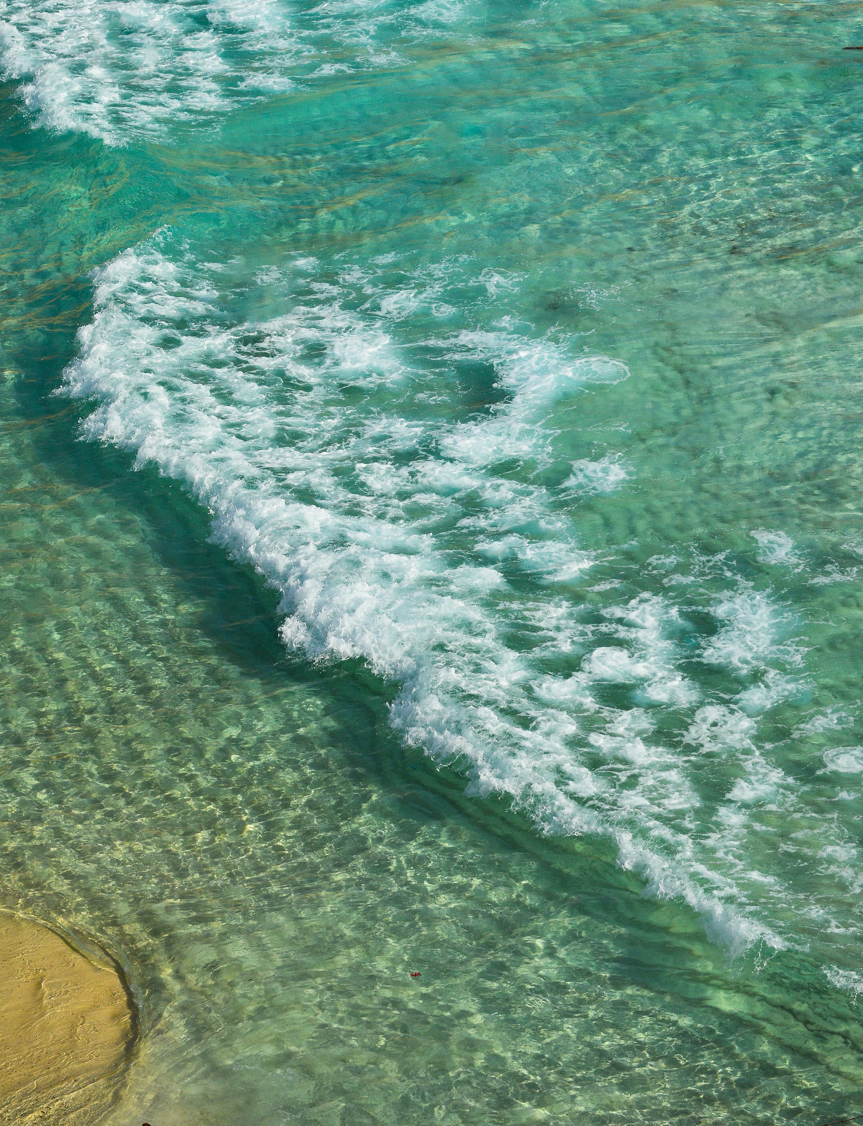 Aguas turquesa en Marsa Matrouh, North Coast, Egipto