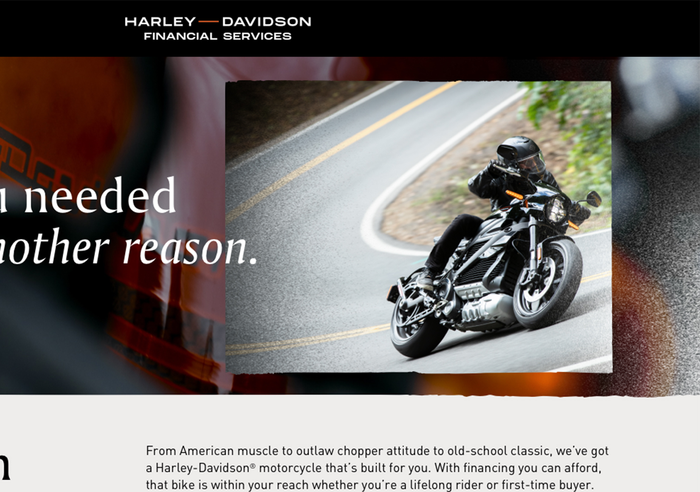 Harley-Davidson Web and Social Media Ad Campaign