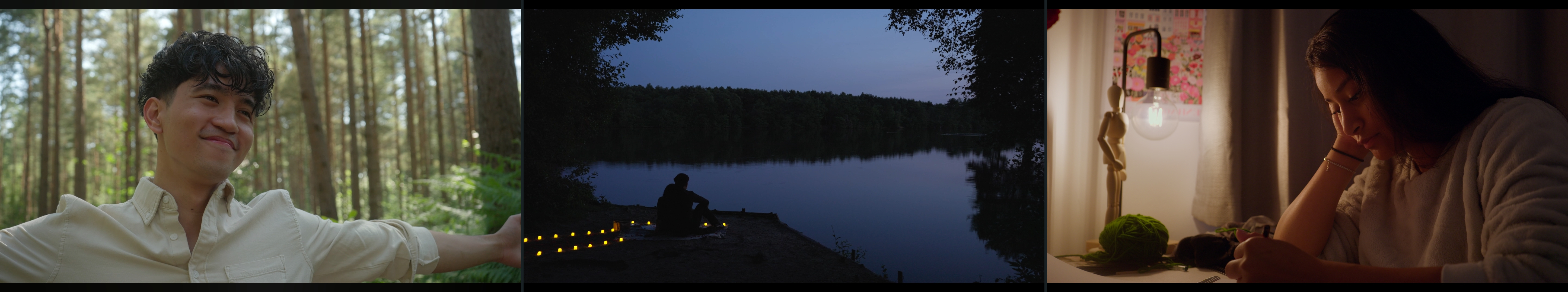 Three shots from Until We Meet Again Feature Film
