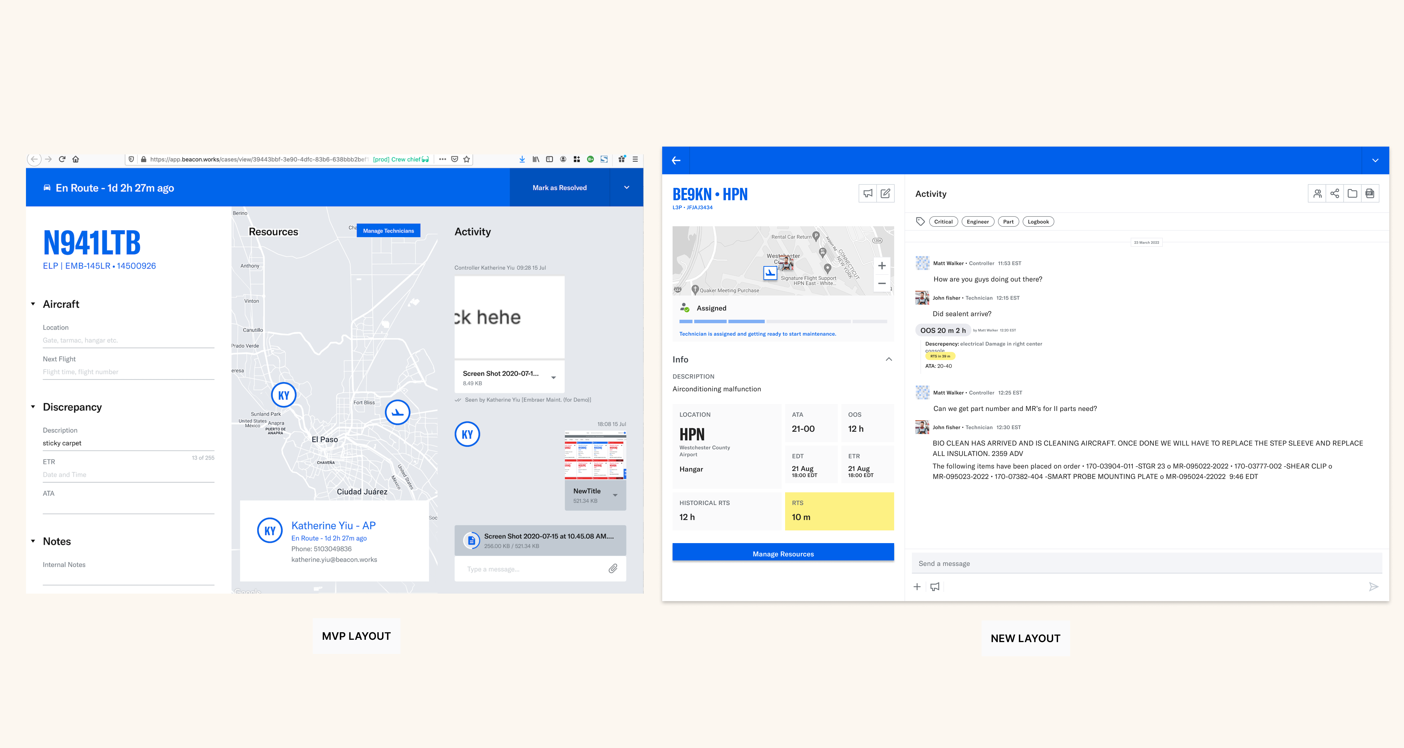 Beacon Case Room Design Evolution