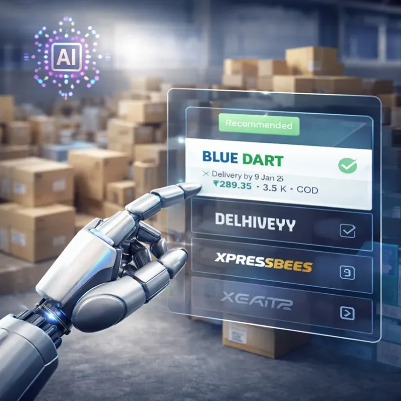 AI Courier Allocation for eCommerce Shipping