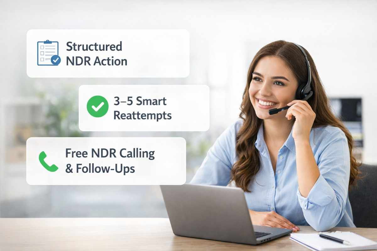 Free NDR calling + follow-ups