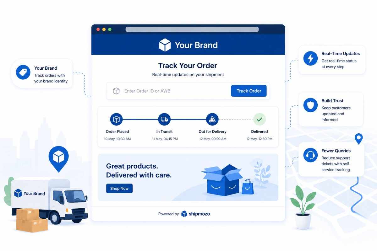 Branded Tracking page