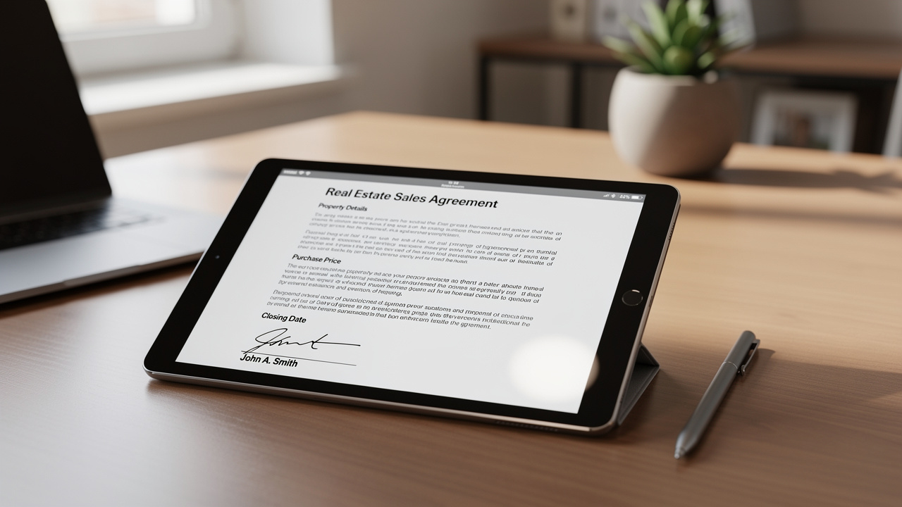 Maîtriser la Signature Électronique pour Votre Compromis de Vente