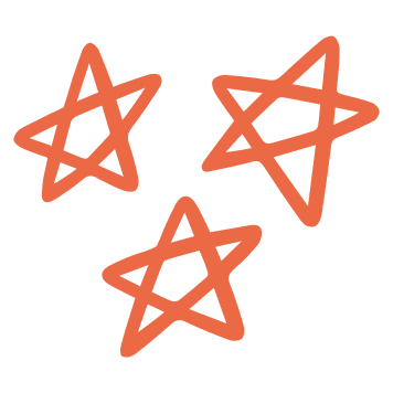 Swirl Stars Vector
