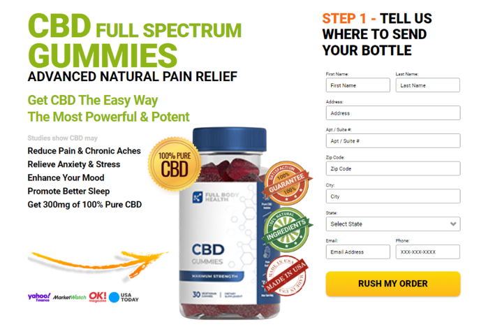 Full Body Health CBD Gummies